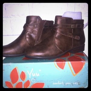 Yu Becca Brushed Brown Yuu boot